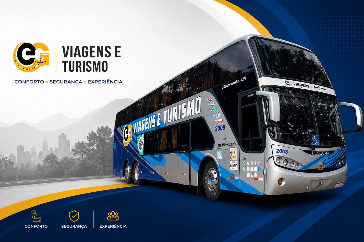 Micro-ônibus EG Viagens